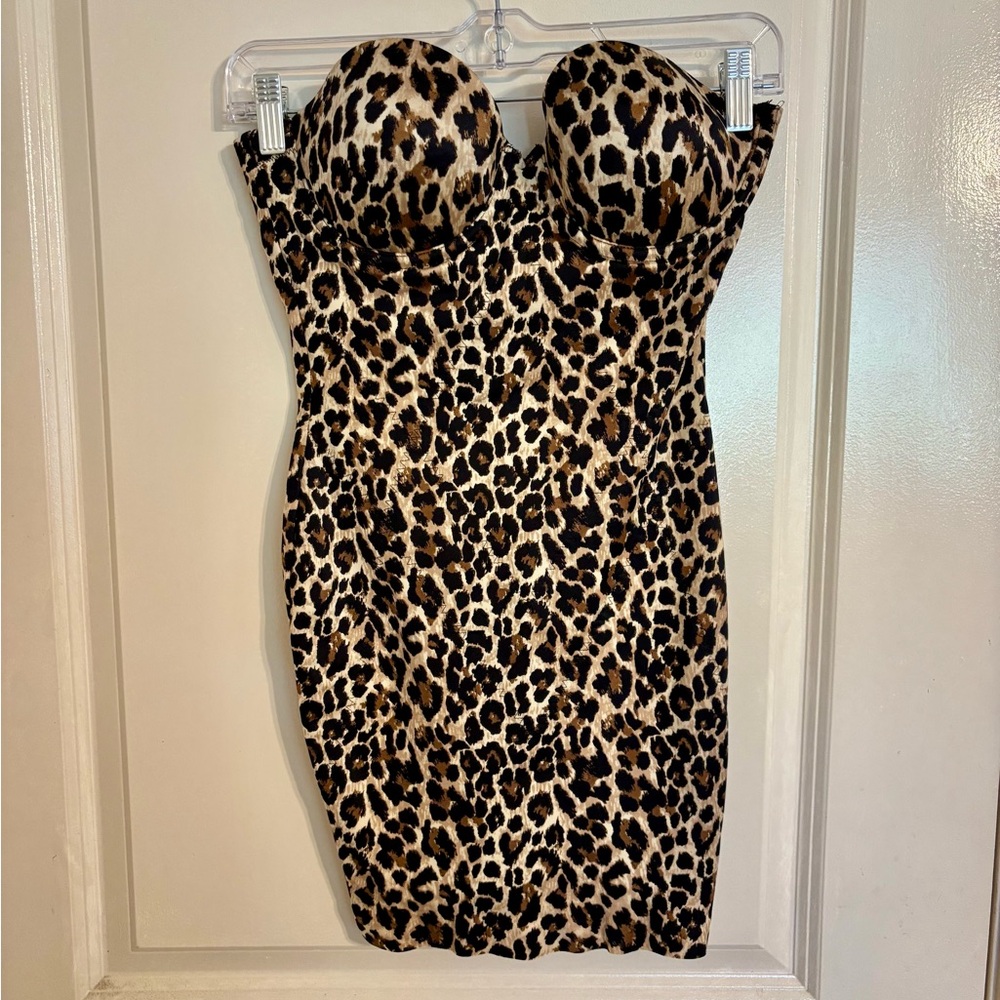 Secret by Victoria's Secret Leopard Print Shapewear Slip dress